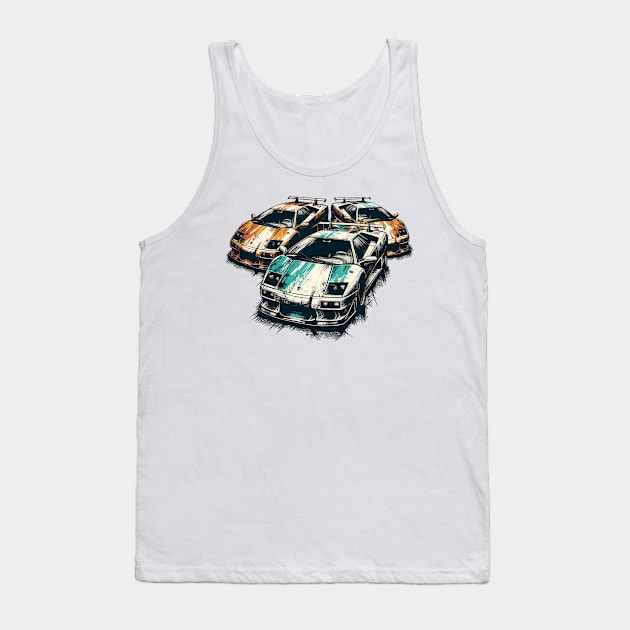 Lamborghini Diablo Tank Top by Vehicles-Art